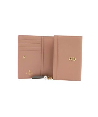 LANVIN en Bleu イエナ 2つ折り中Lファスナー財布 ピンク