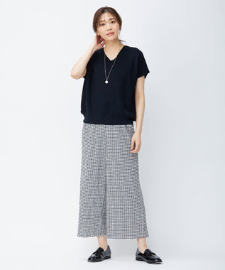 洗える】コットンアセテートVネック ニット / J.PRESS LADIES | ファッション通販 【公式通販】オンワード・クローゼット