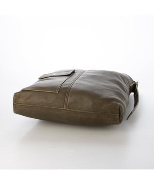 UNBILLION カシュカシュ cachechche / ウォッシュ加工ベルトショルダー カーキ