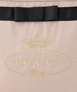 TOCCA 【WEB＆一部店舗限定】POINT OF RIBBON COOLERBAG クーラーバッグ ベージュ系