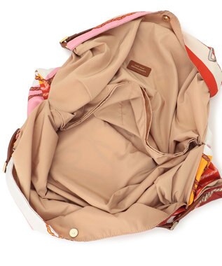 23区 【Oggi3月号掲載】スカーフ バッグ オレンジプリント