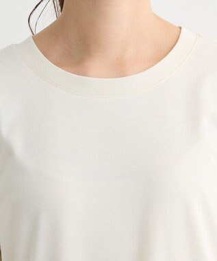 Green Parks ＳＥＴ２点ベスト＋配色ステッチワンピース Ivory