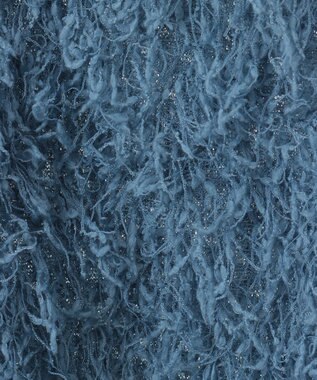 Green Parks ＳＥＴ２点ベスト＋配色ステッチワンピース Light Blue