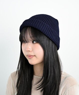 ATRENA 【日本製/UNISEX】フォーシーズン コットンニットワッチ ネイビー