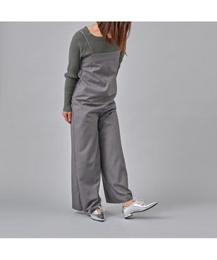 MODE ET JACOMO <carino>フレンチスクエアフラットシューティ シルバー