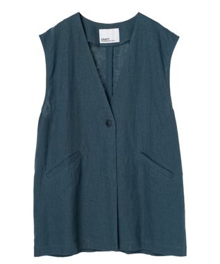 CRAFT STANDARD BOUTIQUE 【キナリノ別注】リネンレーヨンジレベスト Ivory