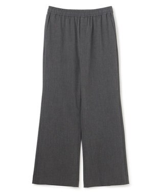 UNFILO L 【セットアップ着用可/ウエストゴム】マイビューティ セミフレアパンツ