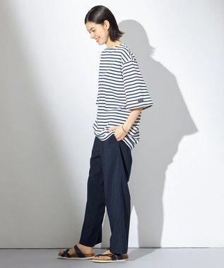 HELLY HANSEN ショートスリーブ HHマリンボーダーボートネックティー