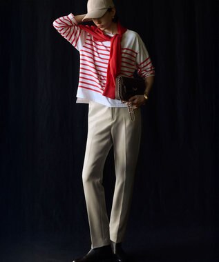 23区 スエード キルティング ショルダーバッグ ブラウン系