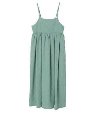 Green Parks ・ＥＬＥＮＣＡＲＥ　ＤＵＥ　ジャカードキャミワンピ Green