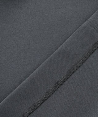 ICB L 【WEB限定・洗える】ストレッチポンチ ドッキングワンピース ダルブルー系