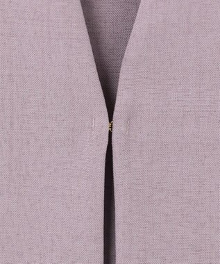 ANY SIS 【セットアップ対応】リネンライク ジレ ラベンダー
