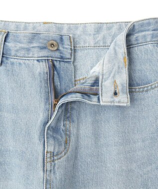 YECCA VECCA ORGABITS切替ストレートデニム Light Indigo