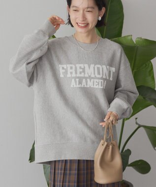 AMERICAN HOLIC FREMONT ロゴスウェットプルオーバー Light Gray Mixture