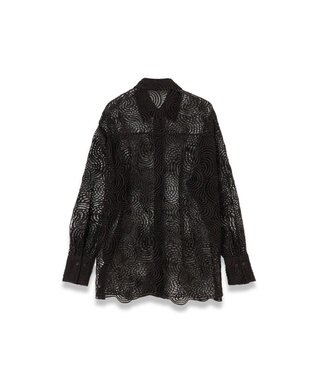 JOSEPH コードレース クロシェ　ブラウス Cocoa