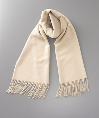 AURORA WEB限定 カシミヤ ストール（幅70cm) ライトベージュ