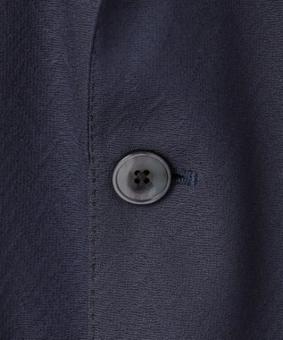 GOTAIRIKU 【通気性/ストレッチ/洗える】エアレースジャケット_ヘリンボーン柄 ネイビーヘリンボーン柄