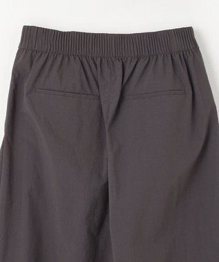 NAVE 【ReNAVE・洗える/撥水加工/接触冷感/UVケア/セットアップ】ナイロンタスラン ワイドパンツ グレー系