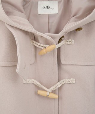 earth music&ecology ダッフルコート Light Beige