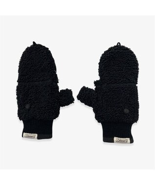 林八百吉商店 Coleman　ボアフードグローブ ブラック