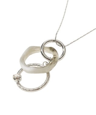 Green Parks マルチフープトップネックレス Silver