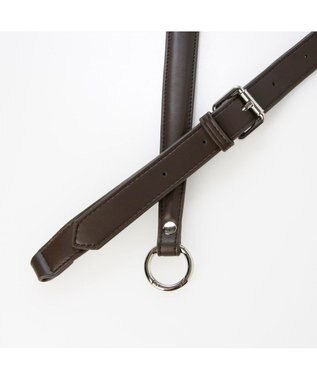 UNBILLION カシュカシュ cachecache / フェイクファーフラップポケット付き2wayショルダー チョコ