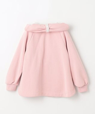 組曲 KIDS 【110-140cm】ドライコットン パーカー ピンク系