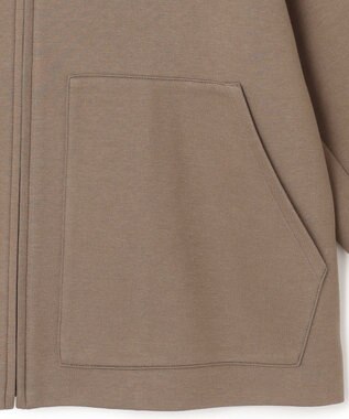 ICB L 【WEB限定・洗える】 コットンダンボール ブルゾン ブラウン系