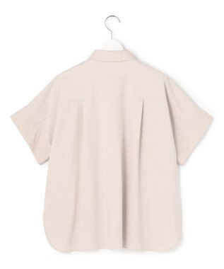 23区 【先行予約】ファインツイストポンチ スキッパー カットソー ベージュ系