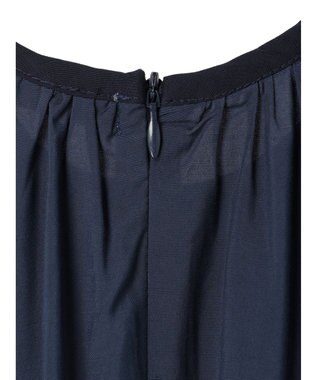 Green Parks armonia. ティアード配色パイピングワンピース Navy