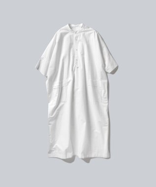 WHITE MAILS 【Kanocoコラボ】ビッグシルエット ワンピース＜洗える・抗菌・消臭・速乾・UVケア＞ オフホワイト