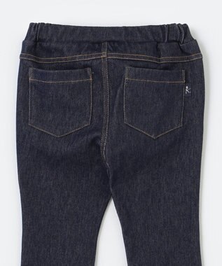 組曲 KIDS 【80-100㎝】デニムニット パンツ ネイビー系