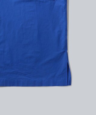 WHITE MAILS 【Kanocoコラボ】ビッグシルエット ワンピース＜洗える・抗菌・消臭・速乾・UVケア＞ ブルー