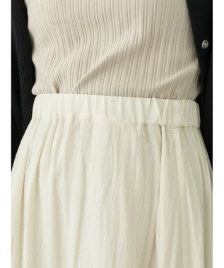 earth music&ecology ランダムティアードボリュームスカート Cream