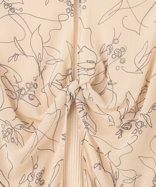 BEIGE， 【S-size】GINGKO / ドッキングニット Ecru