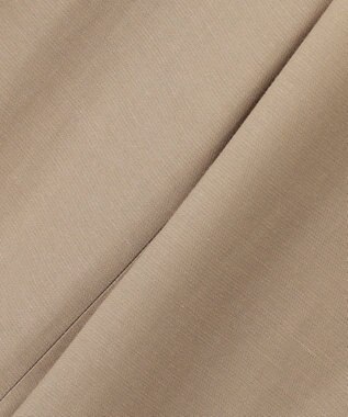 自由区 【XSサイズ～/洗える/セット可】キュプラリネンシャンタン ワイドパンツ ベージュ系