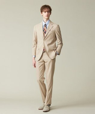 J.PRESS MEN 【J.PRESS MOVING / セットアップ対応】GUABELLO LEGENDサマームリネ スラックス ベージュ系