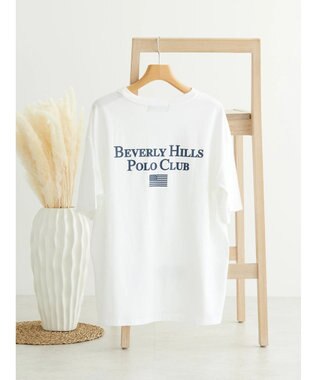 AMERICAN HOLIC Ｂ．Ｈ　ＰＯＬＯ　ＣＬＵＢ　バックプリントＴＥＥ Off White