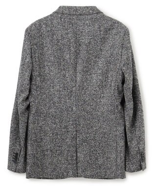 JOSEPH HOMME ライトツイディーブークレ　ジャケット ライトグレー系