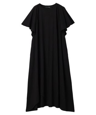 Green Parks ・ＳＵＧＡＲ　ＳＰＯＯＮ　カットアシメヘムワンピース Black