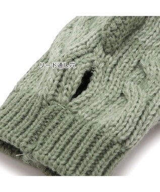 PET PARADISE ペットパラダイス ニット 帽子 《恐竜》 中型犬 大型犬 グリーン