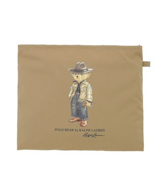 MOONBAT POLO RALPH LAUREN レインバッグ ポロベア／撥水 キャメル