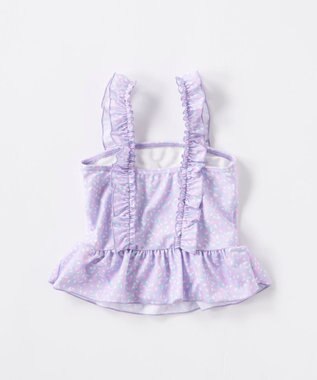 OP／FILA 【marie claire ENFANTS】フリルセパレート水着 パープル