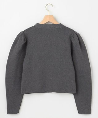 組曲 S 【組曲×setsuko sagittaire】kinakoスポンディッシュ ニットジャケット グレー系