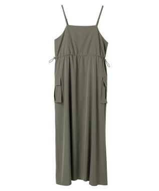 earth music&ecology ストレッチキャミワンピース Khaki