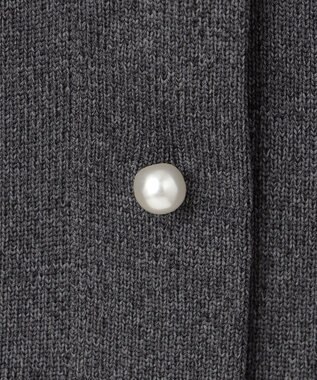 組曲 S 【組曲×setsuko sagittaire】kinakoスポンディッシュ ニットジャケット グレー系