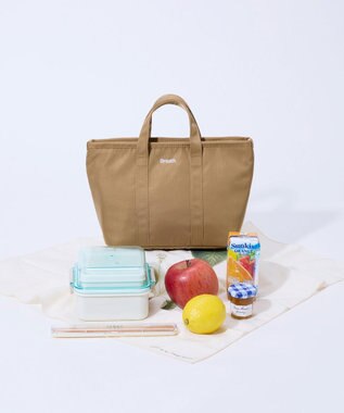 TOPKAPI 【Breath TOPKAPI】CHILLGO 保冷バッグ付き ナイロン トートバッグ L / 撥水 ベージュ