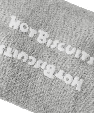 MIKI HOUSE HOT BISCUITS 【80-120cm】 ワンポイントリボン タイツ グレー