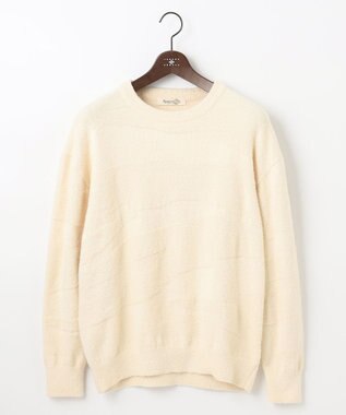 JOSEPH ABBOUD MOUNTAIN 【SPACE／UNISEX】ベアフリースカモフラージュ ニット