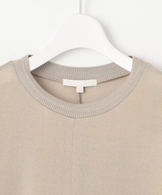 自由区 L 【カタログ掲載・洗える】ドルマンスリーブ カットソー サンド